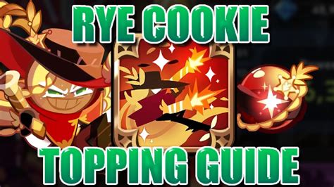 best toppings for rye cookie|Cookie Run Kingdom Topping Guide: Best Toppings For Cookies